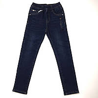 Теплые джинсы для девочки 4-10 лет (Венгрия)