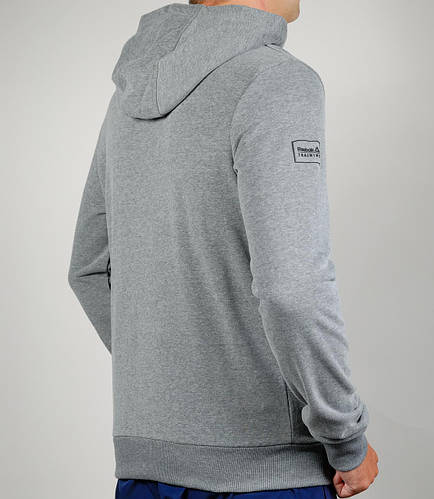 Чоловіча спортивна демісезонна кофта Reebok (Рибок) з капюшоном ...
