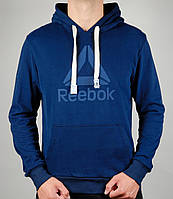 Чоловіча чоловіча спортивна кофта демісезонна Reebok (Рибок) з капюшоном, трикотаж, Reebok (0645-6)