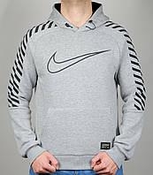 Чоловіча зимова спортивна кофта Nike (0796-2). Чоловічий світшот, толстовка, худи, чоловічий спортивний одяг