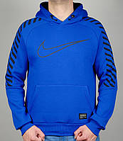 Чоловіча зимова спортивна кофта Nike (0796-6). Чоловічий світшот, толстовка, худи, чоловічий спортивний одяг