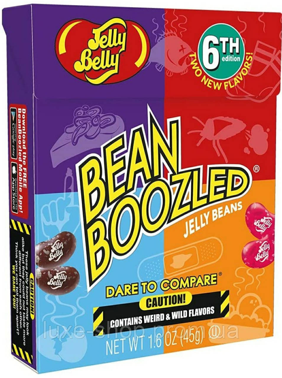 Jelly Belly Bean Boozled - Бин Бузелд Джелли Белли, Микс "Вкусных.