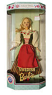 Коллекционная кукла Барби Швеция Куклы Мира Barbie Swedish Dolls of the World Collection 1999 Mattel 24672