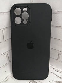 Чохол на iPhone 12 Pro накладка бампер протиударний Original Soft Case charcoal grey