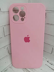Чохол на iPhone 12 Pro накладка бампер протиударний Original Soft Case Light pink