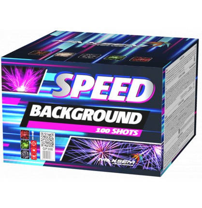 Салют SPEED BACKGROUND Калібр 15 мм \ 100 пострілів GP306, фото 2