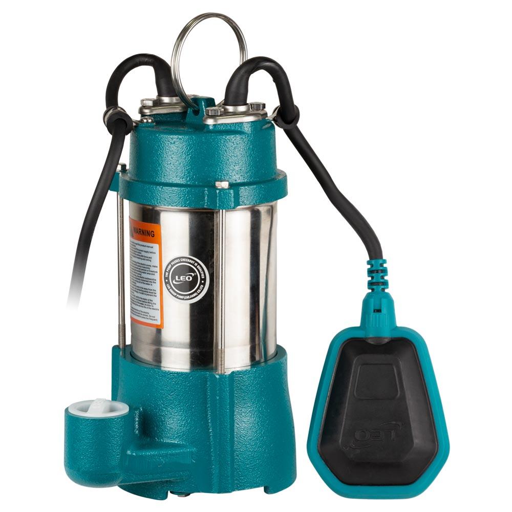 Насос дренажний садовий 0.37кВт Hmax 42м Qmax 35л/хв Leo, фото 1