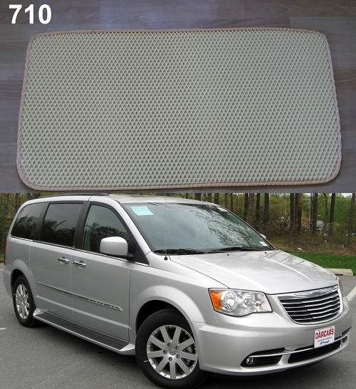 Килимок ЕВА в багажник Chrysler Town & Country '90-16