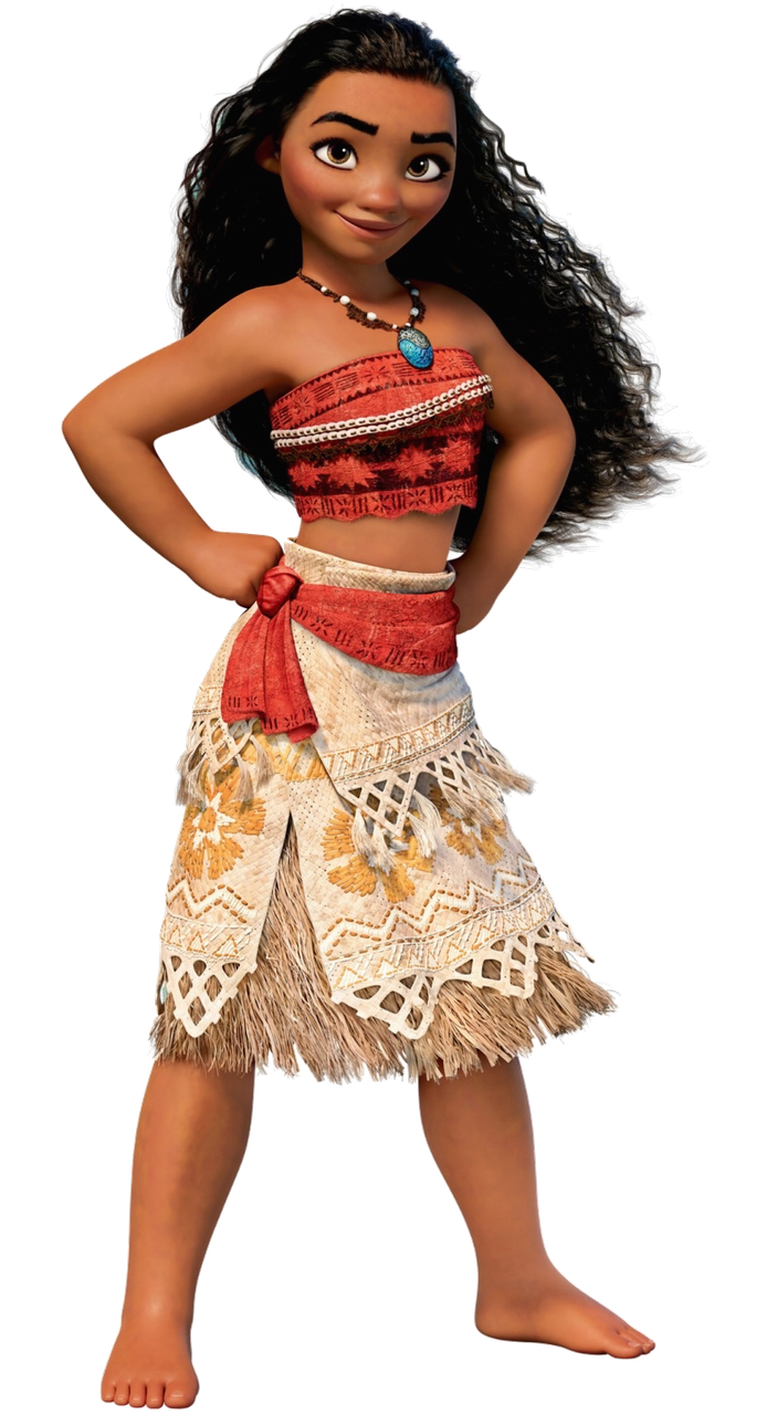 Дитячий карнавальний костюм Моани для дівчинки з мультфільму "Моана" на зріст 100-120