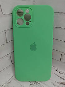 Чохол на iPhone 12 Pro накладка бампер протиударний Original Soft Case spearmint