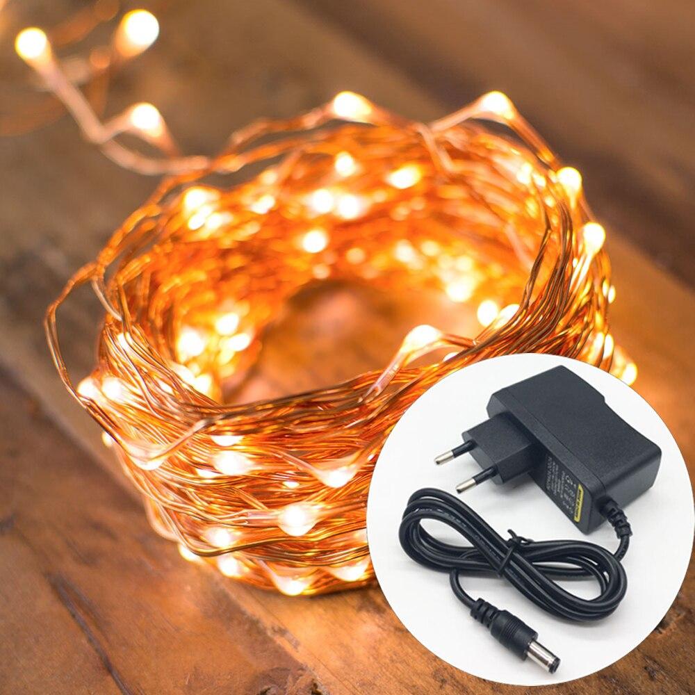 Світлодіодна гірлянда "Крапля Роси" 100Led 10м 220В