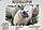 Ковдра євро розмір 200 на 210 овеча шерсть тканина поліестер, фото 3