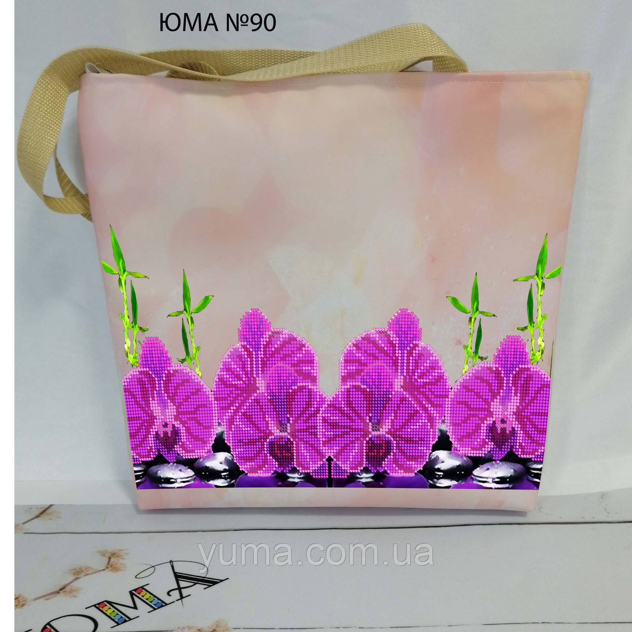 Сумка для вишивки бісером Орхідеї