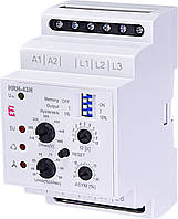 Реле контроля напряжения HRN-43N 400V AC 3F, 2x16A_AC1 с нейтралью (2471430)