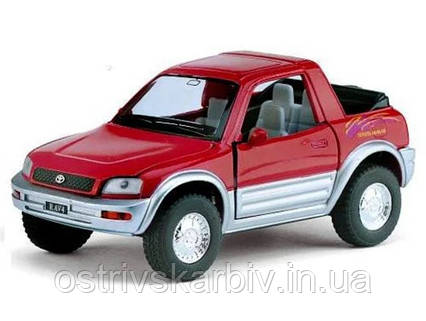 Машинка Toyota Rav4 іграшкова металева, KT5011W, для дітей від 3 років, Павунок мала