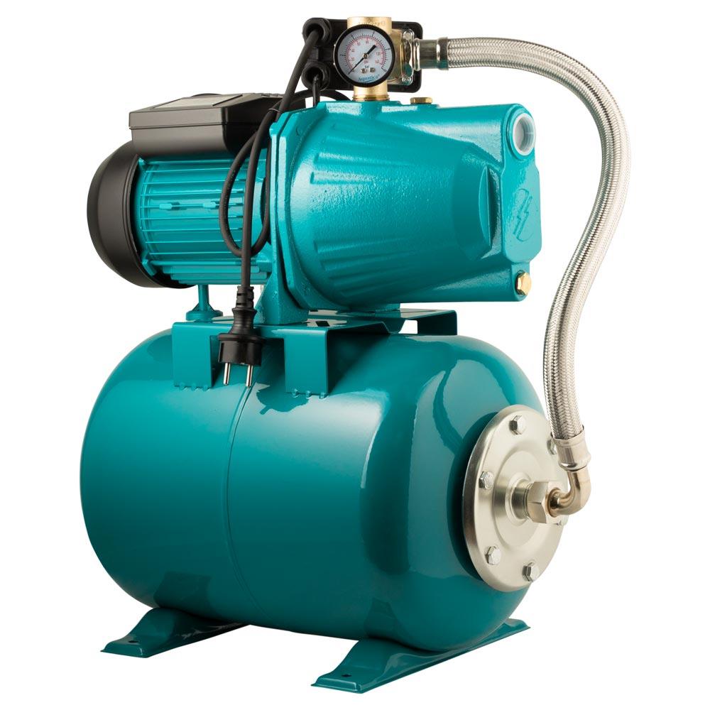 Станція 0,75кВт Hmax 46м Qmax 50л/хв (самовсмотуючий насос) 24л AQUATICA