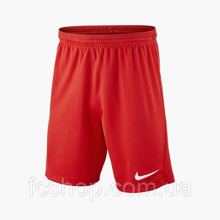 Дитячі шорти NIKE PARK III BV6865-657, Червоний, Розмір (EU) — 122 cm, фото 1