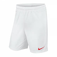 Шорти спортивні ігрові дитячі Nike JR Park II Knit 725988-102, Білий, Розмір (EU) — 128 cm