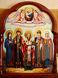 Ікона Сімейна писана під замовлення, фото 2