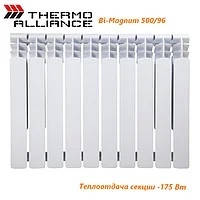 Біметалевий радіатор thermoalliance bi magnum, фото 1