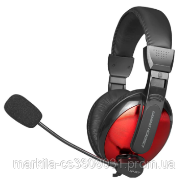 Игровые наушники XTRIKE ME Gaming HP-307 с микрофоном Black/red ...