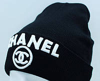 мужская шапка женская шапка зимняя осенняя шапка надпись Chanel