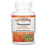 Natural Factors, CurcuminRich, Theracurmin, 60 вегетаріанських капсул, фото 3