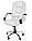 Офісне крісло з екошкіри - білий malatec Польща, фото 6