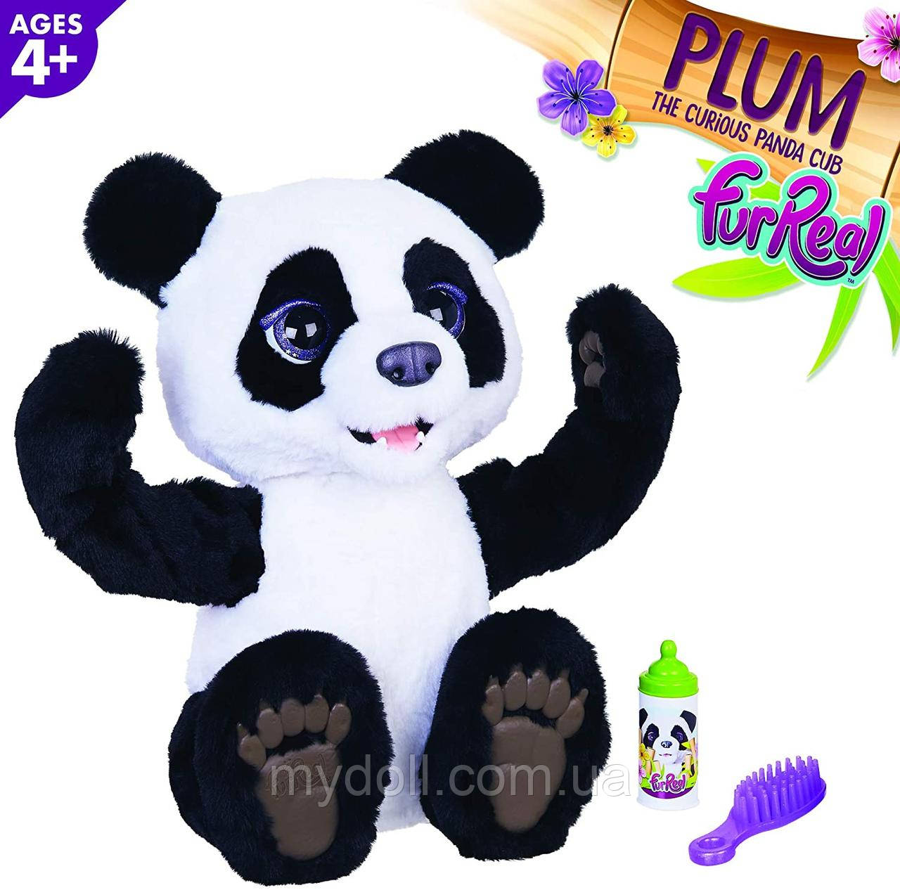 Інтерактивна іграшка Ведмежа Панда Hasbro furReal Plum The Curious Panda Cub E85935S1 Оригінал