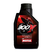 Motul 300V 4T Factory Line Road Racing 15W-50 1л (836211/104125) Синтетическое моторное масло для мотоциклов
