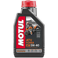 Motul ATV Power 4T 5W-40 1л (850601/105897) Синтетическое моторное масло для квадроциклов