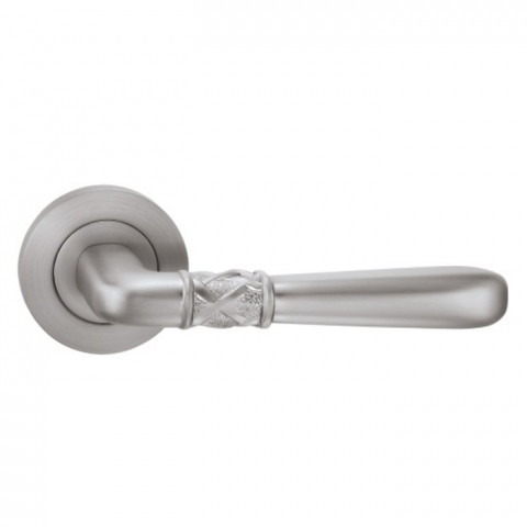 Дверна ручка ORO&ORO LYNX 039-16E SCH Матовий хром