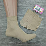 Шкарпетки жіночі капронові A.M.Y fashion classic 100Den бежеві малюнок 30032539, фото 2