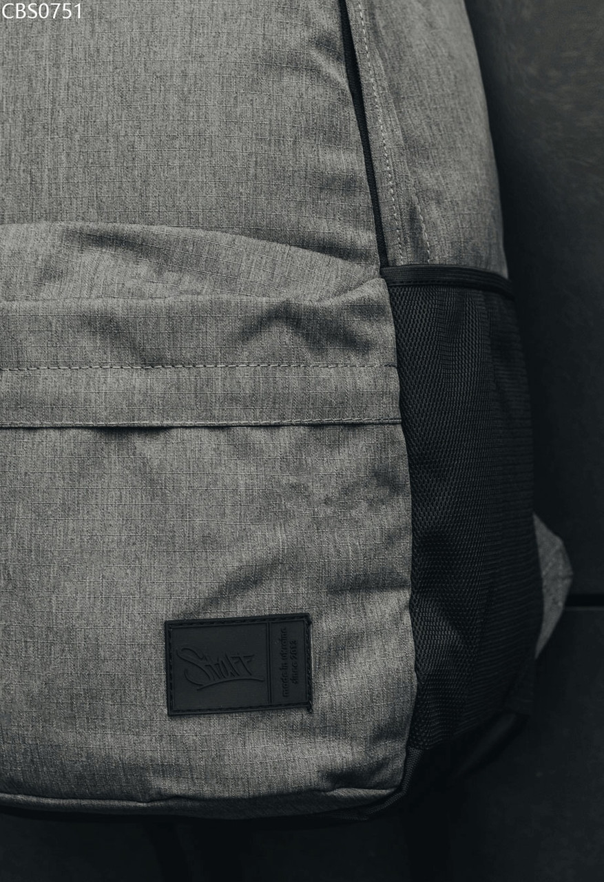 Классическая модель рюкзак повседневный Staff 25L dark gray тёмно-серый CBS0751 - фото 4 - id-p1482053348