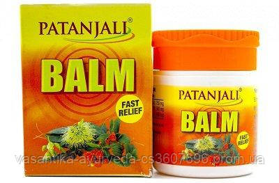 Купить Бальзам при простуде и боле Фаст релиф Патанджали 25г, Patanjali ...