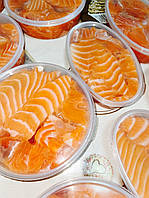 Шматочки сьомги с/с 0,5 та 0,3 кг