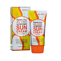 Солнцезащитный обезжиренный крем Farmstay Oil-free UV Defence Sun Cream SPF50+ PA+++