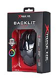 Миша ігрова дротова XTRIKE ME Gaming Backlight GM-216 (3600 DPI) Black, фото 6