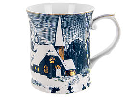 Чашка "new christmas" 400 мл, 924-722, посуд Lefard, набір для кави, набір для чаю, кавовий набір, чайний набір, посуд, подарунки,