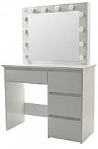 Столик для макіяжу з підсвічуванням B071 білий (20000021), фото 2