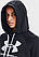 Жіноче чорне худі Rival Fleece Logo Hoodie Under Armour 1356318-001, фото 2