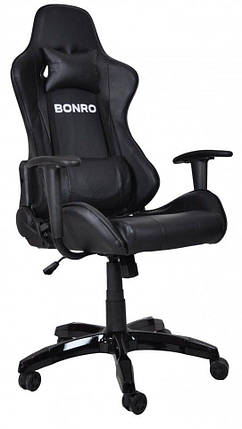 Крісло геймерське Bonro 2018 чорне (40800036), фото 1