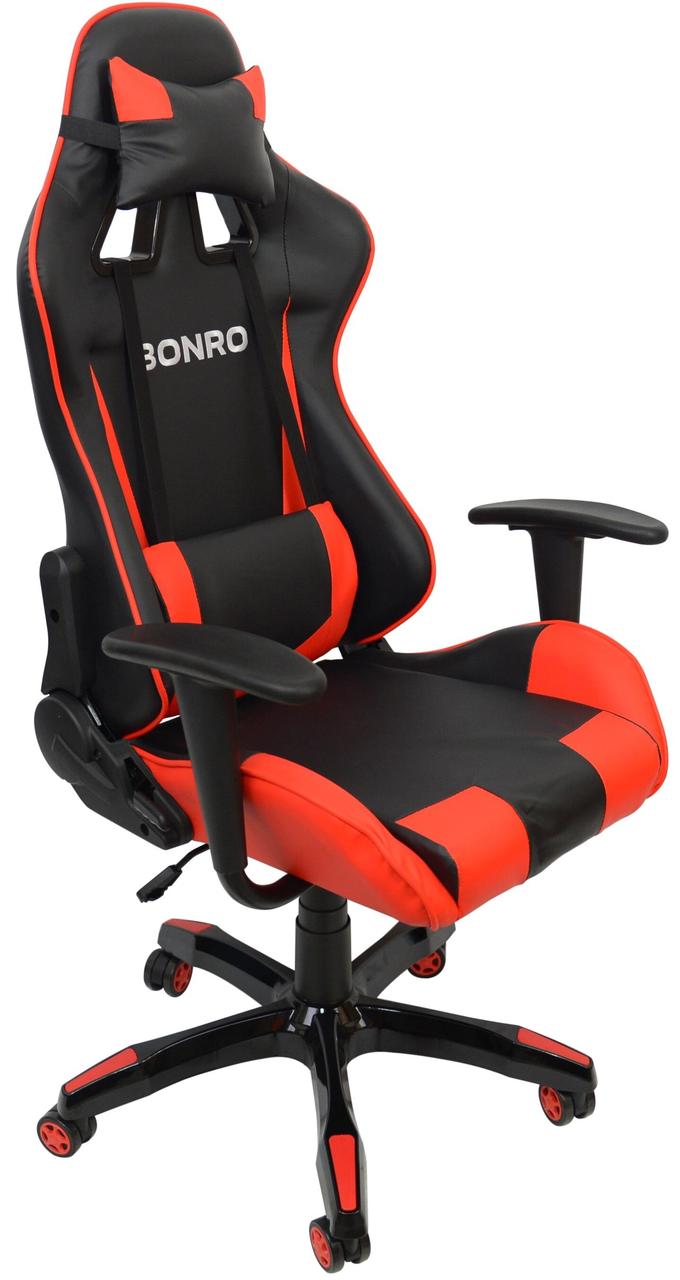 Кресло геймерское Bonro 2018 Red (40200002) - фото 1 - id-p1482088698