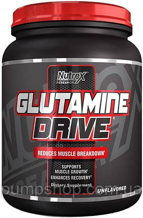 Глютамін Nutrex Glutamine Drive 1000 г, фото 1