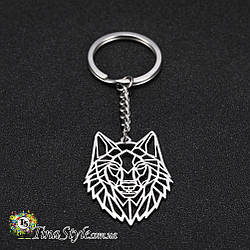 Брелок Гра Престолів/ Game of Thrones син Льоду і Вогню голова Вовка значок, брелок