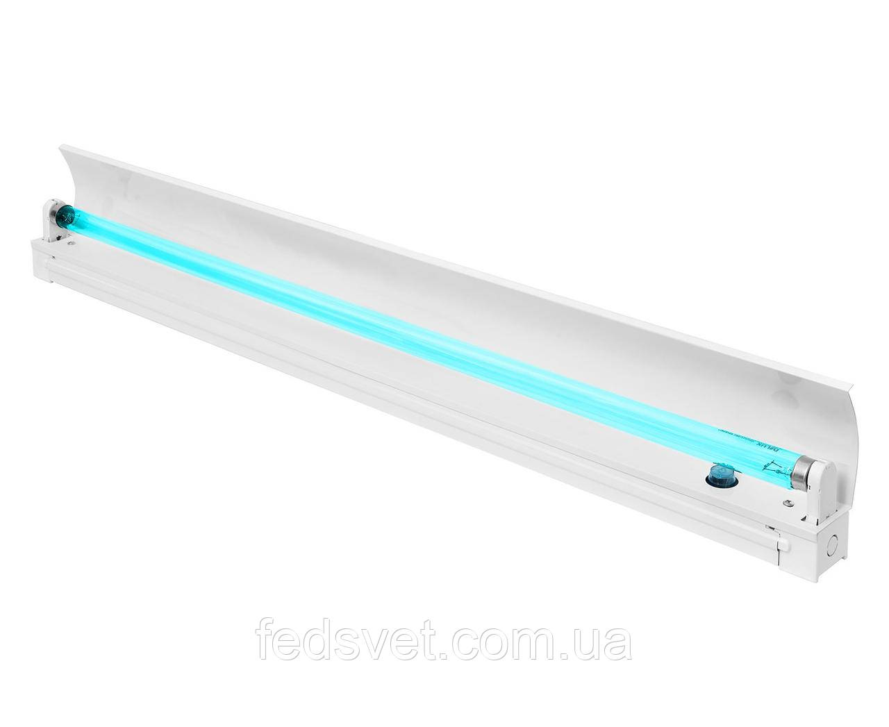 Опромінювач 30W (до 90м2) бактерицидний екранований з лампою PHILIPS TUV (комплект)