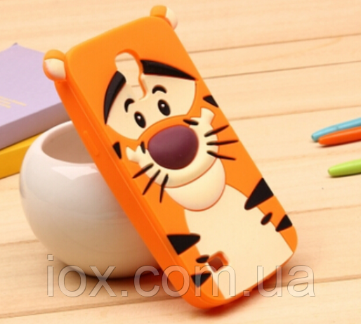 Силіконовий чохол Тигр для Samsung S4 i9500
