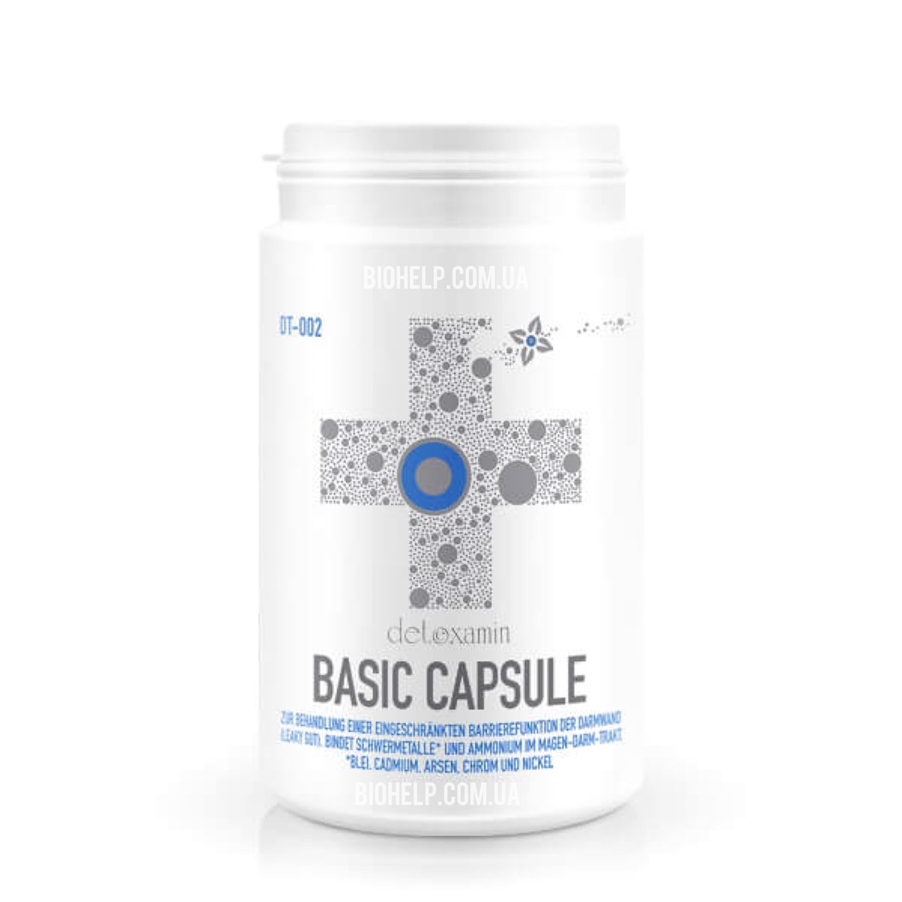 Detoxamin Basic 180 капсул. Ліквідація важких металів, BX828