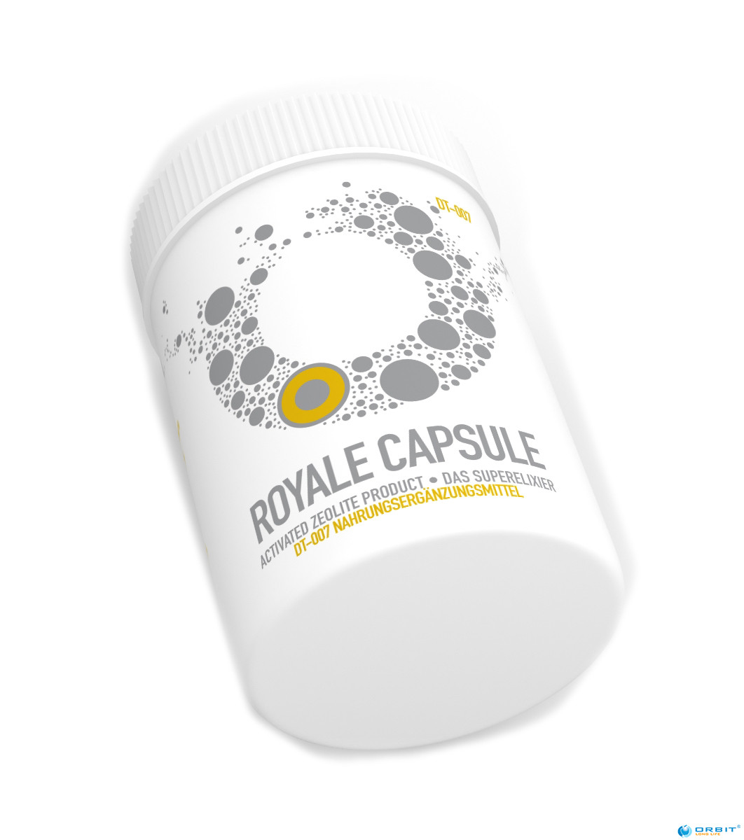 Detoxamine Royale — цеоліт (зеоліт) з маточним молочком, 90 капсул BX194
