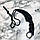 Ніж Керамбит з чохлом Karambit павутина чорний, фото 3